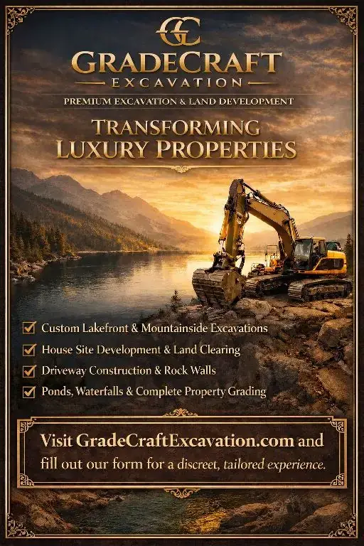 Finished property improvement and excavation work by GradeCraft Excavation in New Jersey