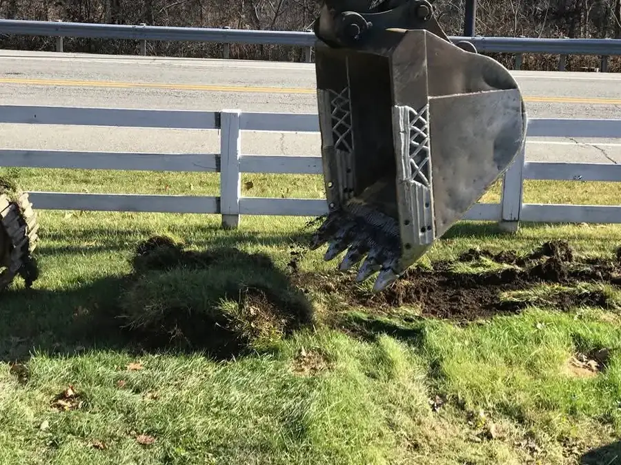 Precision site prep excavation by GradeCraft Excavation in Warren County NJ